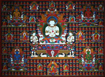 巽-Five dhyani buddhas
